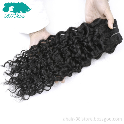 Wholesale 100% Human Raw Indian Hair Bundles With Closure